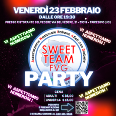 23 Febbraio 2024 – Cena Sociale SWEET TEAM